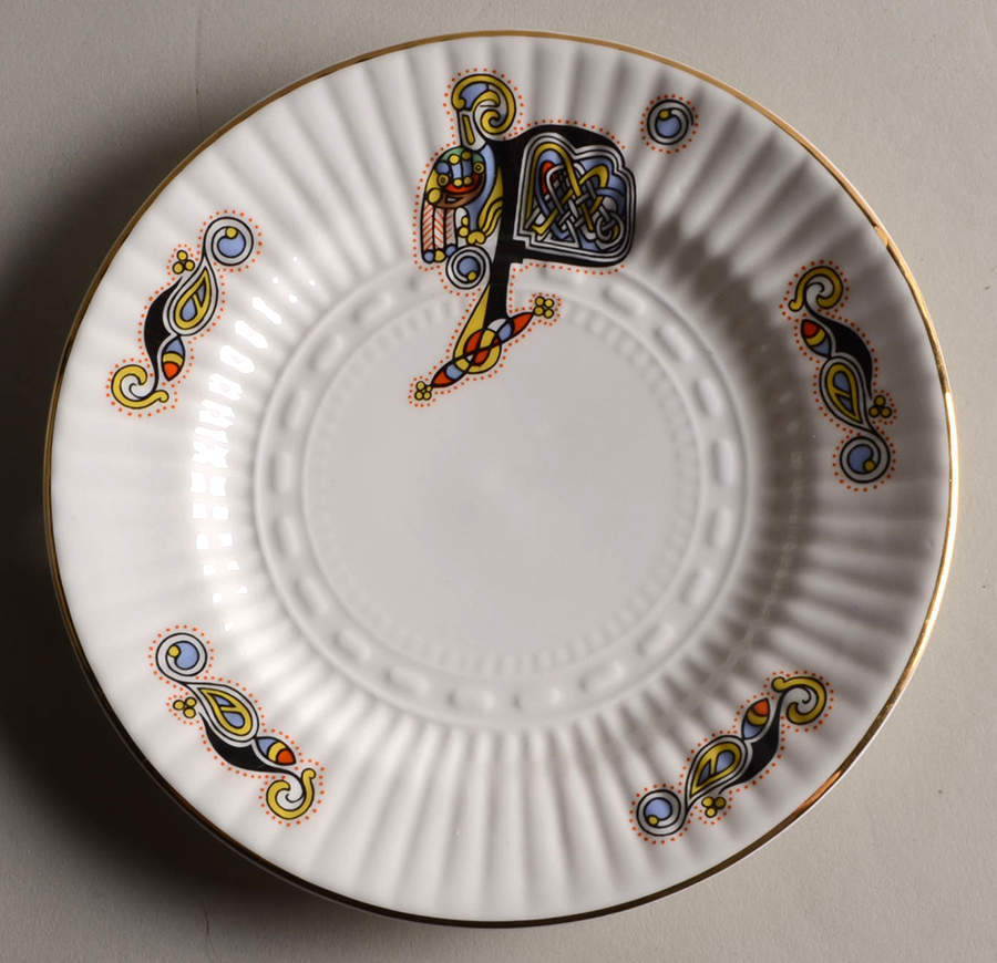 Book of Kells Bread & Butter Plate by Royal Tara-1