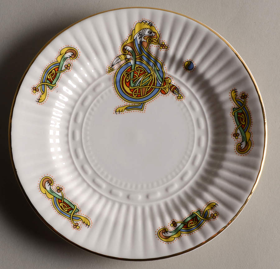 Book of Kells Bread & Butter Plate by Royal Tara-1