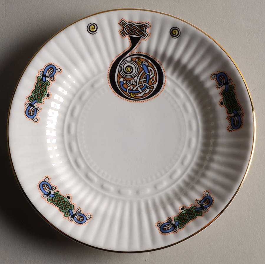 Book of Kells Bread & Butter Plate by Royal Tara-1