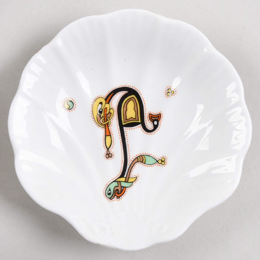 Book of Kells Shell Shaped Dish by Royal Tara-1