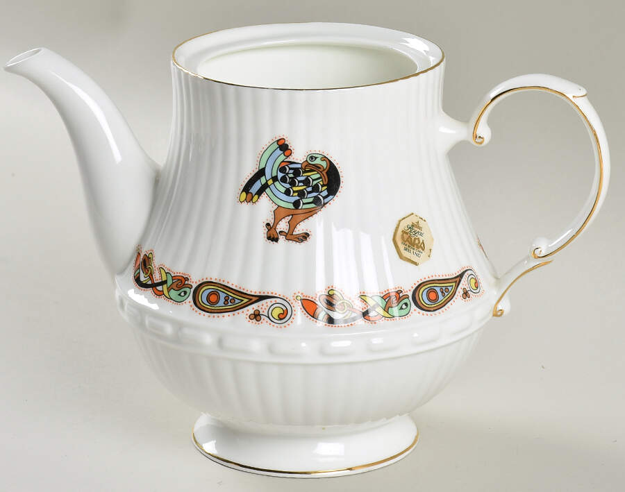 Book of Kells Teapot No Lid by Royal Tara-1