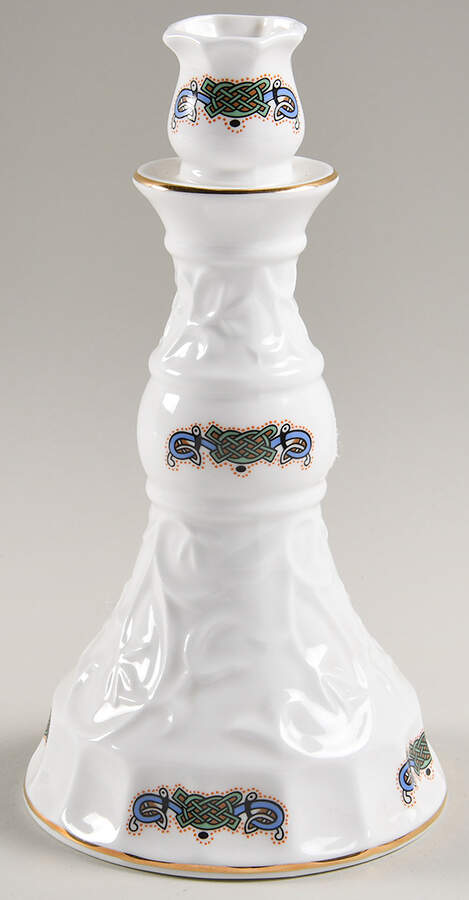 Book of Kells 7" Candlestick by Royal Tara-1