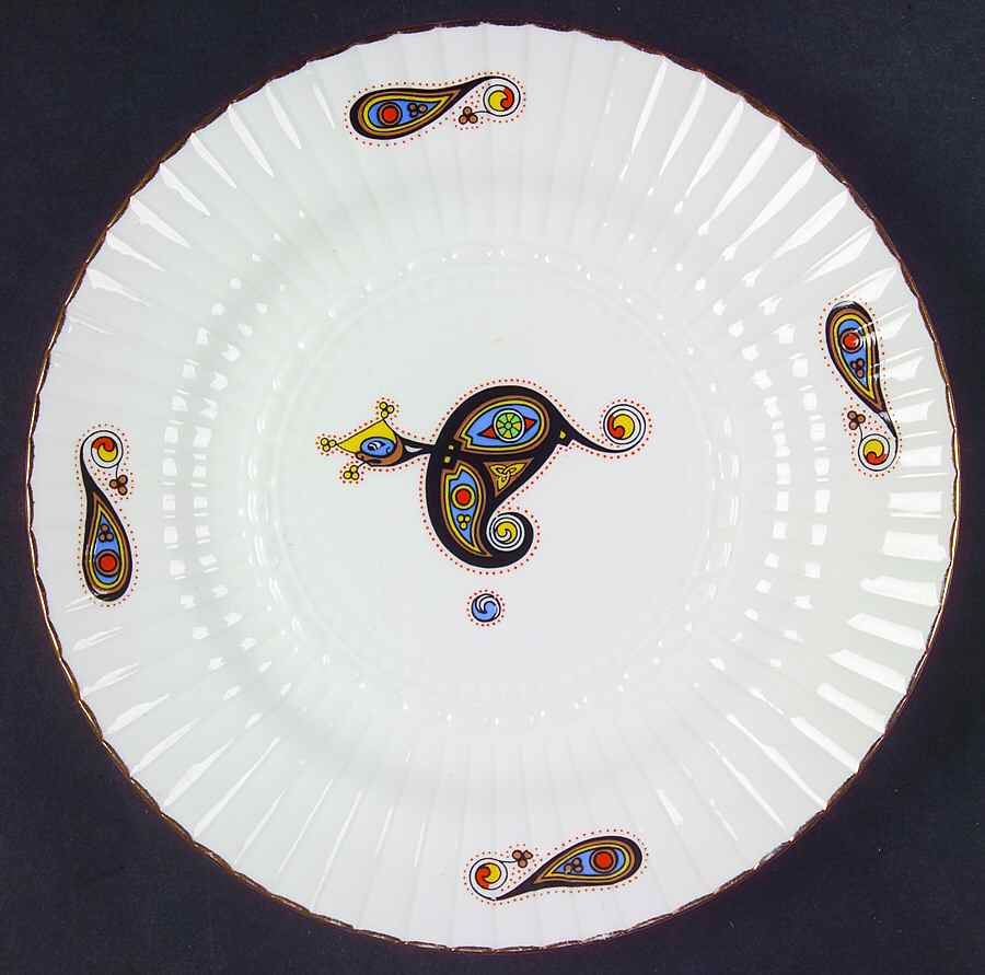 Book of Kells Salad Plate by Royal Tara-1