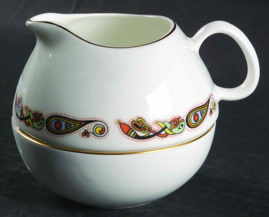 Book of Kells Individual Stacking Creamer & Sugar by Royal Tara-1