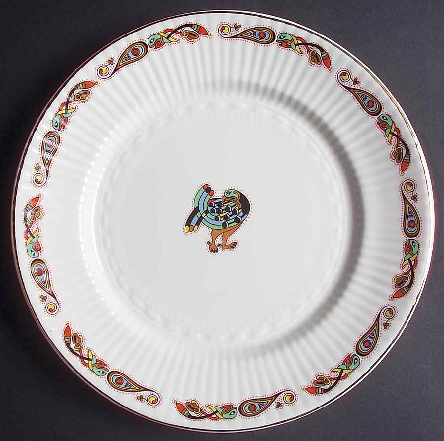 Book of Kells Dinner Plate by Royal Tara-1