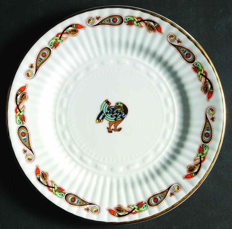 Book of Kells Bread & Butter Plate by Royal Tara-1