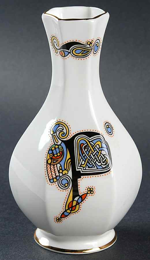 Book of Kells 5" Bud Vase by Royal Tara-1