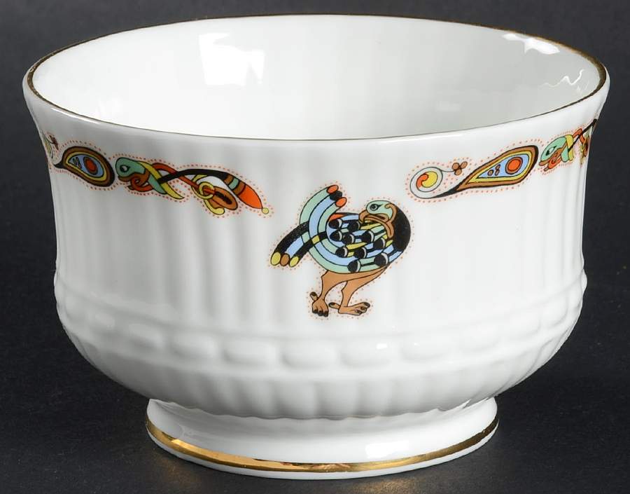 Book of Kells Open Sugar Bowl by Royal Tara-1