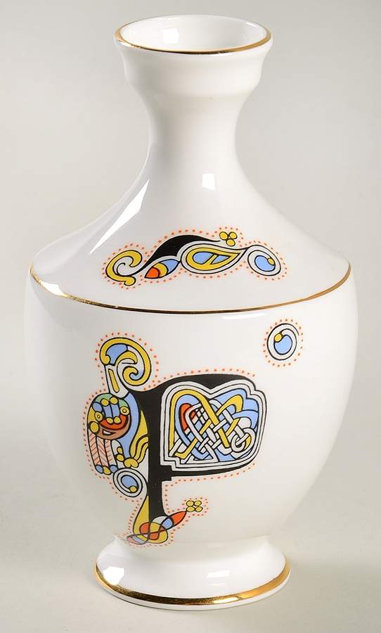 Book of Kells 5" Bud Vase by Royal Tara-1
