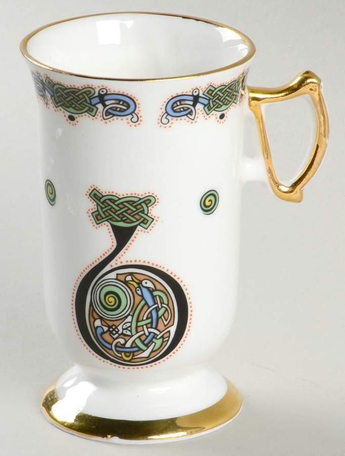 Book of Kells Irish Coffee Mug by Royal Tara-1