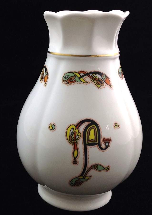 Book of Kells 7" Vase by Royal Tara-1
