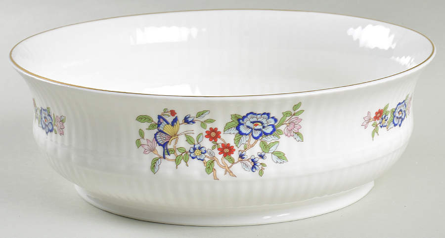 Harmony 9" Round Vegetable Bowl by Royal Tara-1