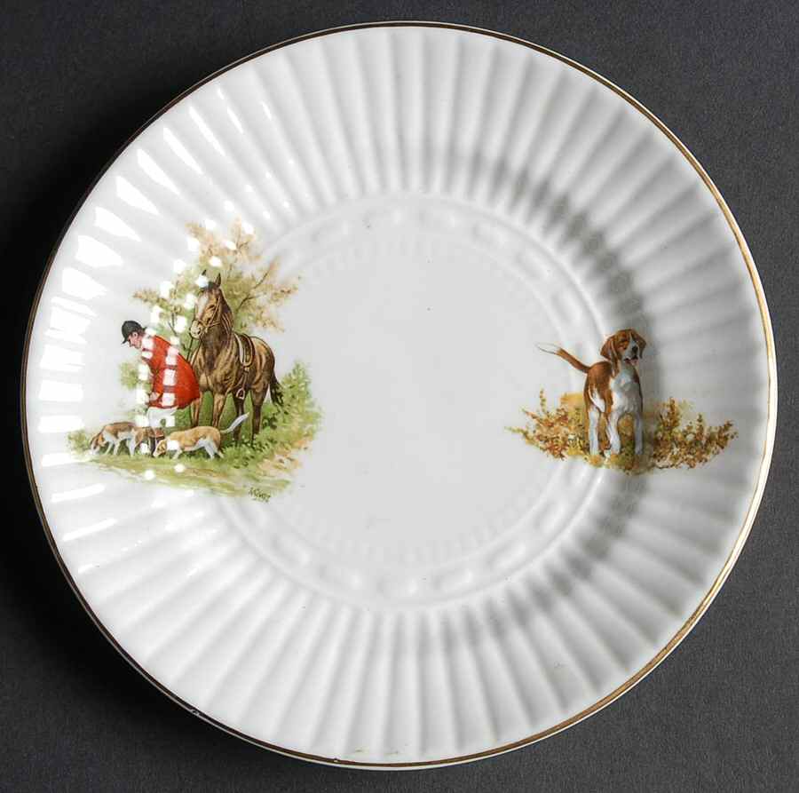 Hunt Bread & Butter Plate by Royal Tara-1