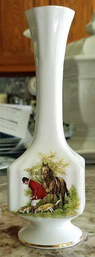 Hunt 7" Bud Vase by Royal Tara-1