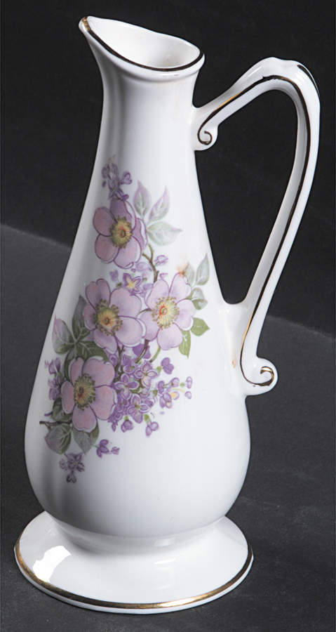 Irish Blossom 6" Fluted Vase by Royal Tara-1