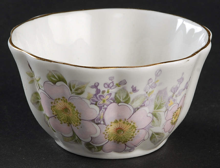 Irish Blossom Mini Open Sugar Bowl by Royal Tara-1