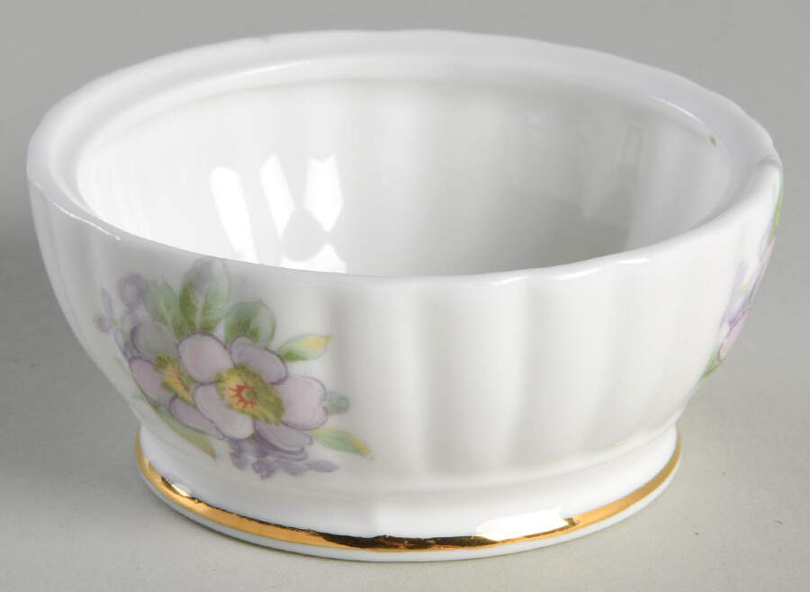 Irish Blossom Mustard Jar No Lid by Royal Tara-1