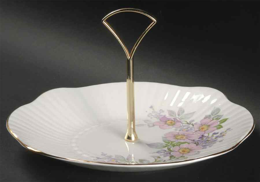 Irish Blossom Cookie Plate by Royal Tara-1