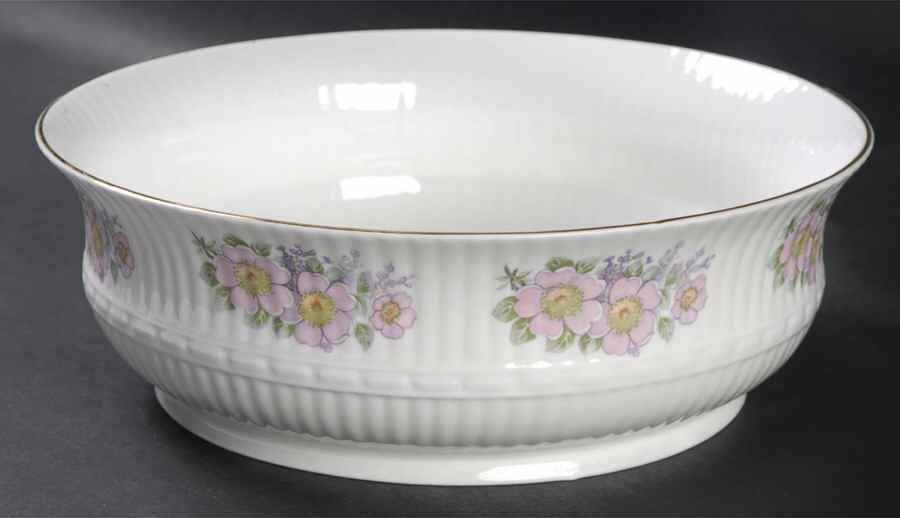 Irish Blossom 9" Round Vegetable Bowl by Royal Tara-1