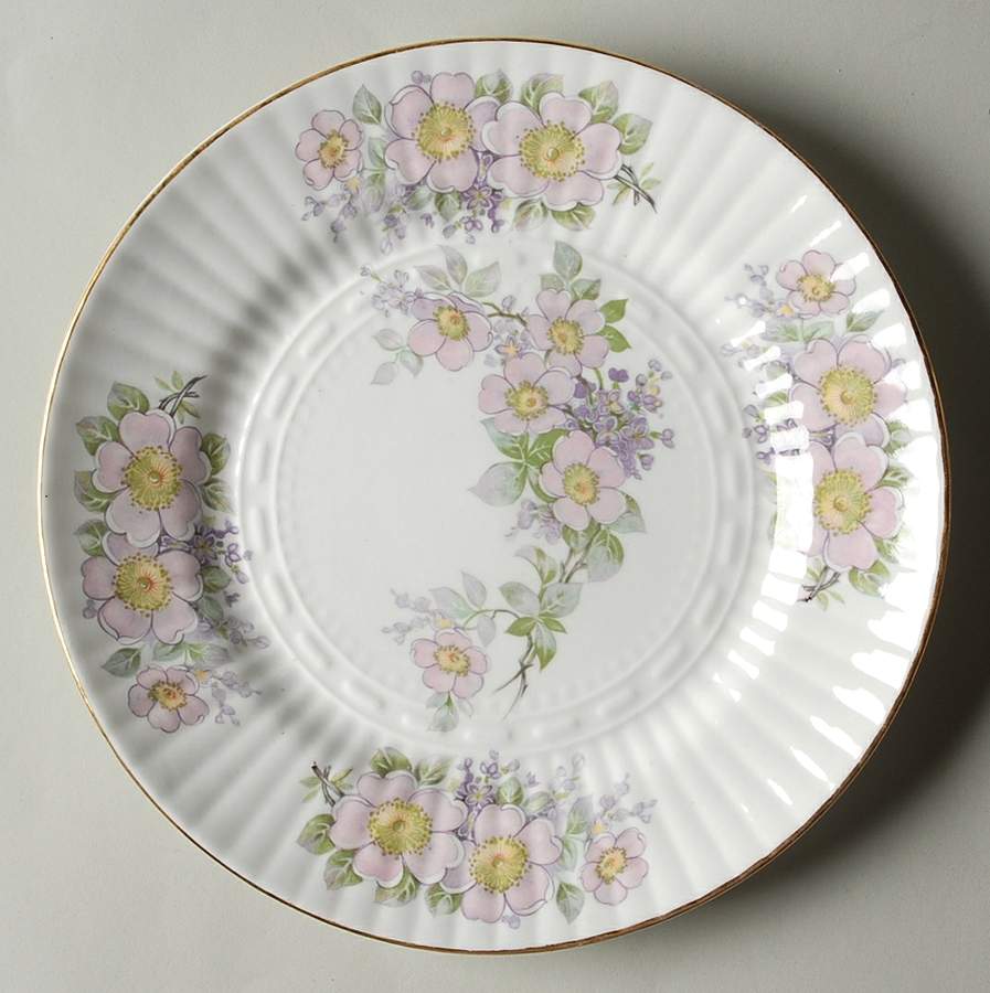 Irish Blossom Salad Plate by Royal Tara-1