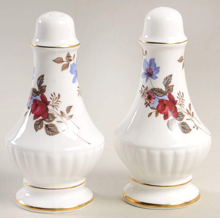 Rose Bouquet Salt & Pepper Set by Royal Tara-1