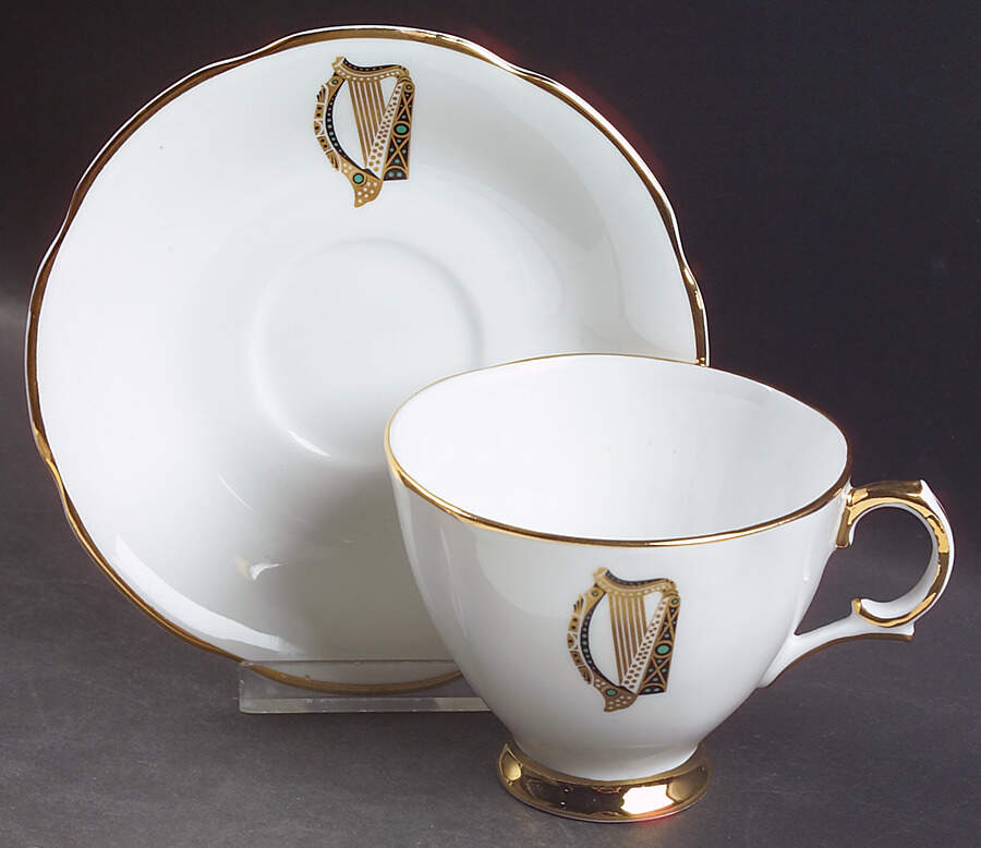 RTA2 Footed Cup & Saucer Set by Royal Tara-1