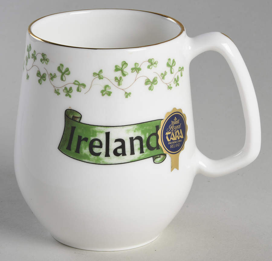 Shamrock Souvenir Mug by Royal Tara-1