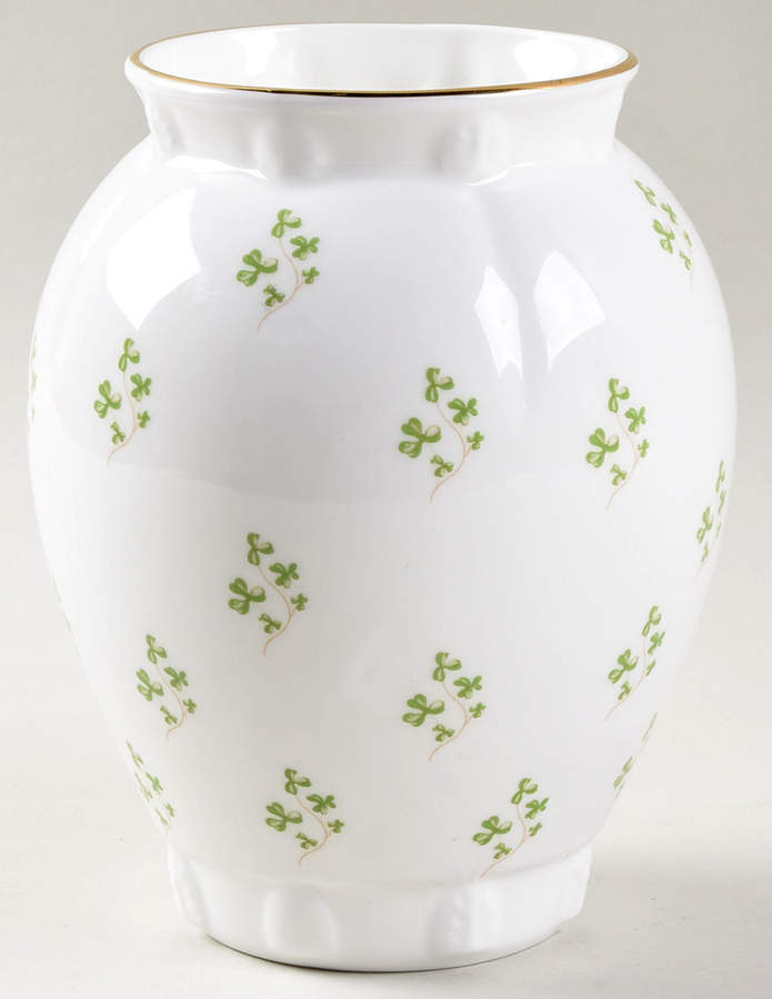 Shamrock 6" Vase by Royal Tara-1
