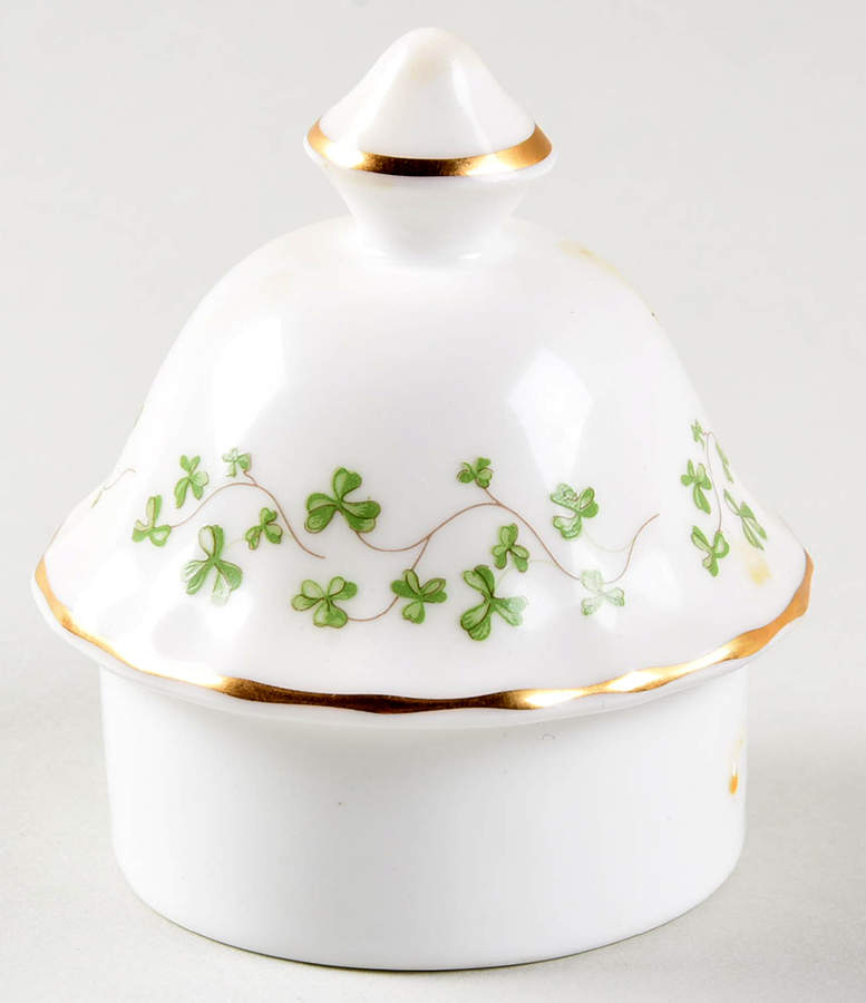 Shamrock Lid for Coffee Pot by Royal Tara-1