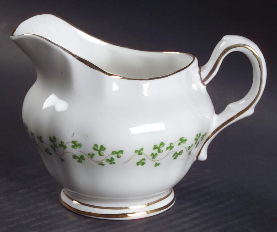 Shamrock Creamer by Royal Tara-1
