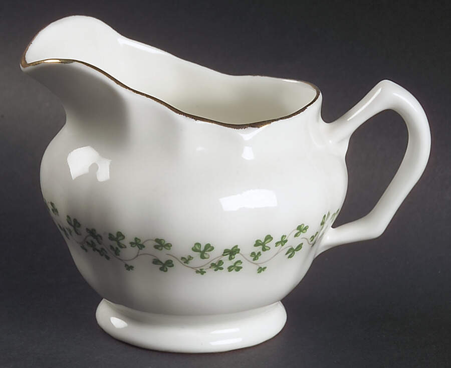 Shamrock Creamer by Royal Tara-1