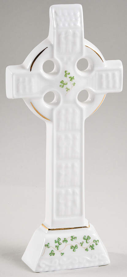 Shamrock Standing High Cross by Royal Tara-1