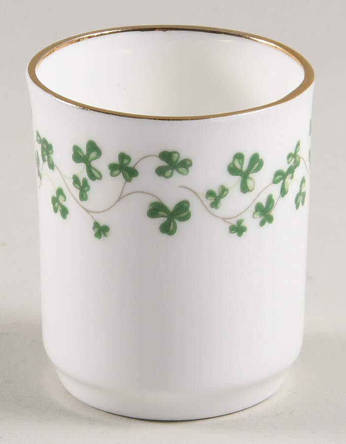 Shamrock Toothpick Holder by Royal Tara-1