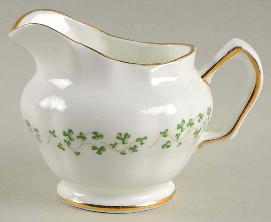 Shamrock Creamer by Royal Tara-1
