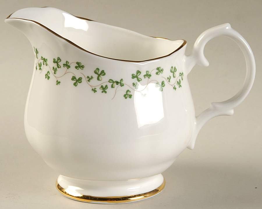 Shamrock Creamer by Royal Tara-1