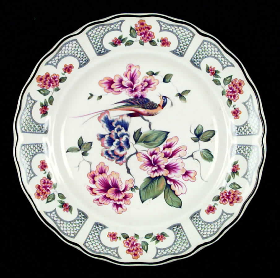 Blue Bird Salad Plate by Royal Tudor-1