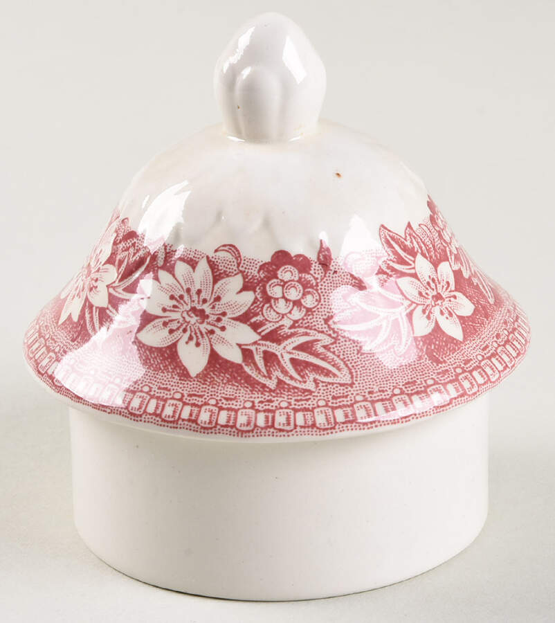 Coaching Taverns Pink Lid for Coffee Pot by Royal Tudor-1