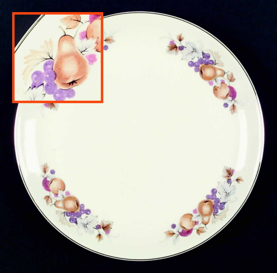 Autumn Fruit Dinner Plate by Royal Taunton-1