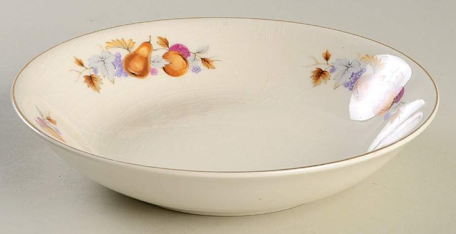 Autumn Fruit Coupe Soup Bowl by Royal Taunton-1