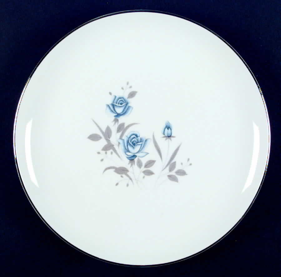 Blue Rose Dinner Plate by Royal Taunton-1