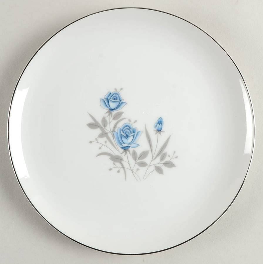 Blue Rose Salad Plate by Royal Taunton-1