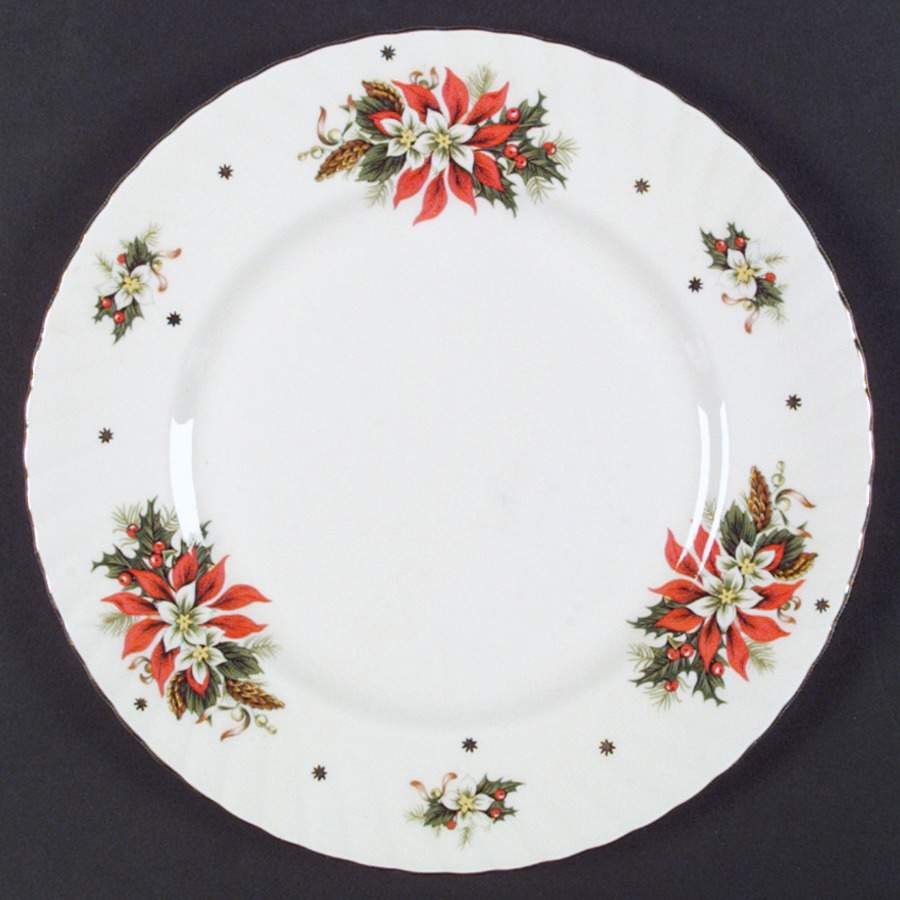 Noel Dinner Plate by Royalty China-1