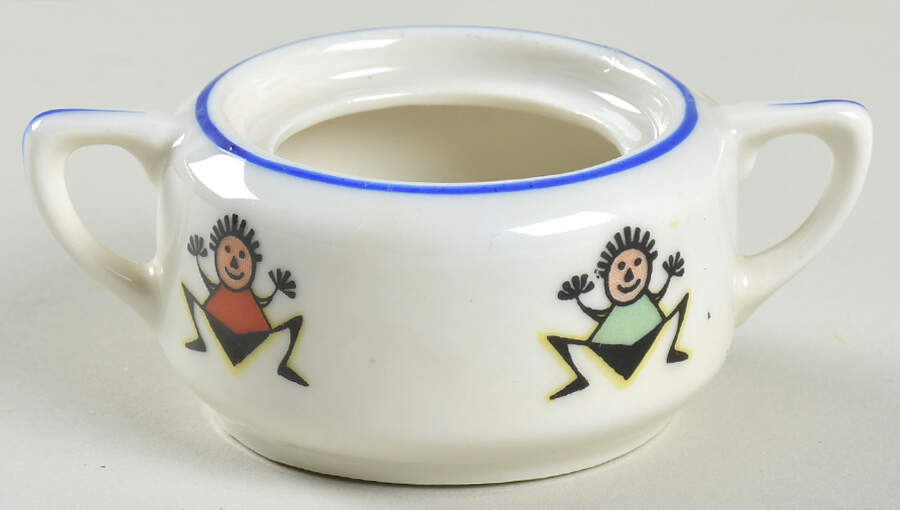 RUD2 Child's Sugar Bowl No Lid by Rudolstadt-1