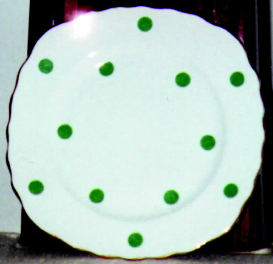 RVA2 Green Square Salad Plate by Royal Vale-1