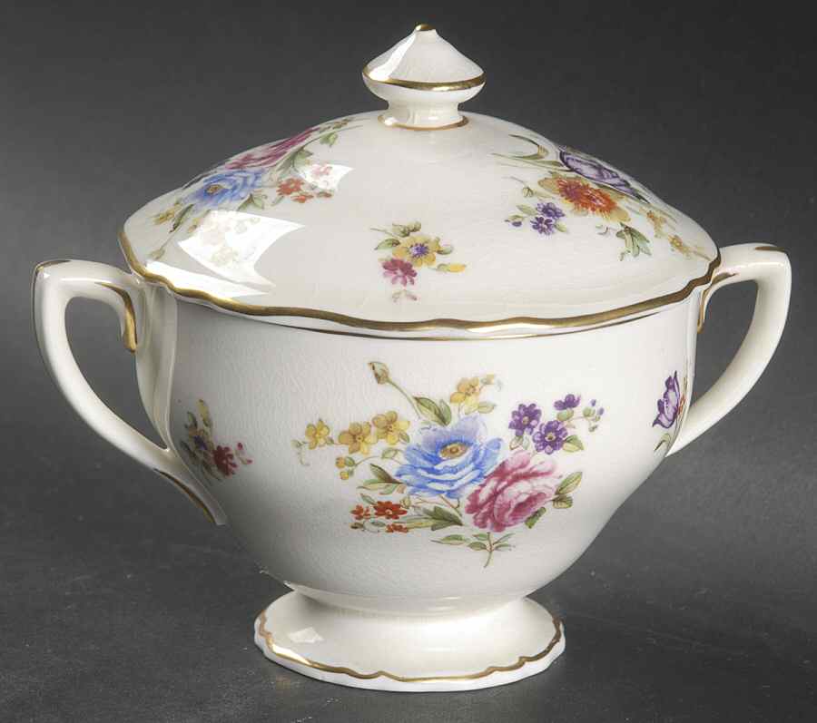 Abla Sugar Bowl & Lid by Royal Worcester-1