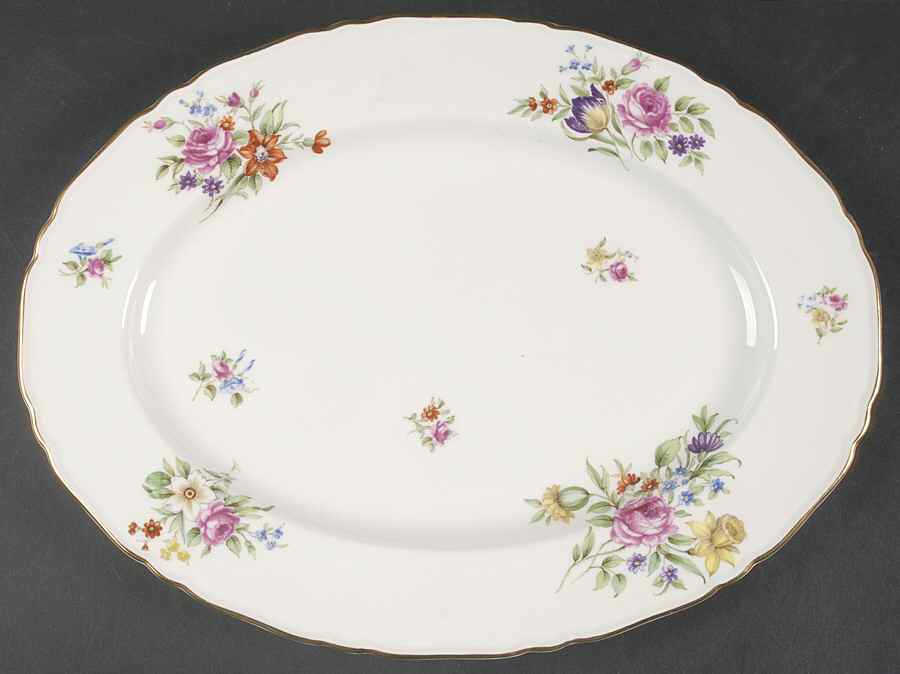 Abla 13" Oval Serving Platter by Royal Worcester-1