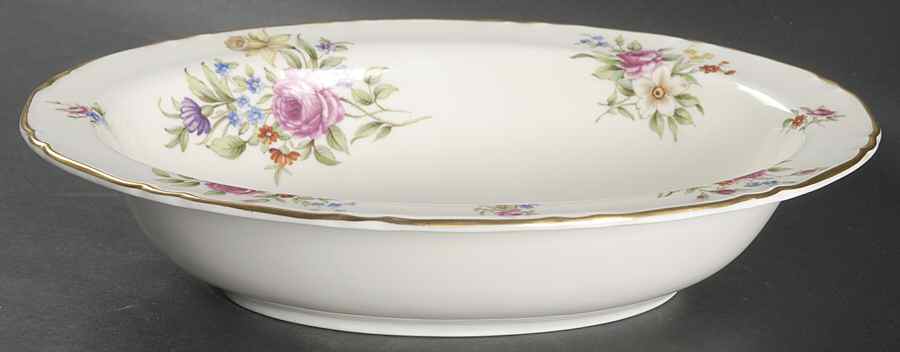 Abla 10" Oval Vegetable Bowl by Royal Worcester-1
