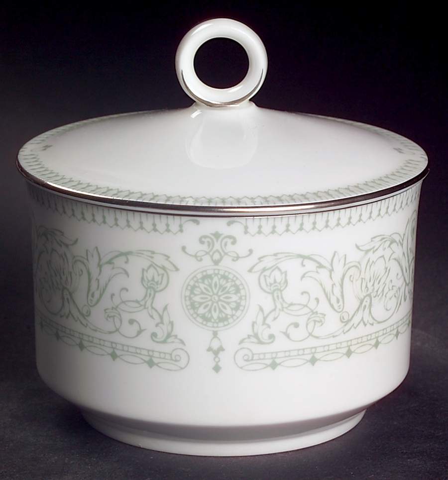 Allegro Sugar Bowl & Lid by Royal Worcester-1