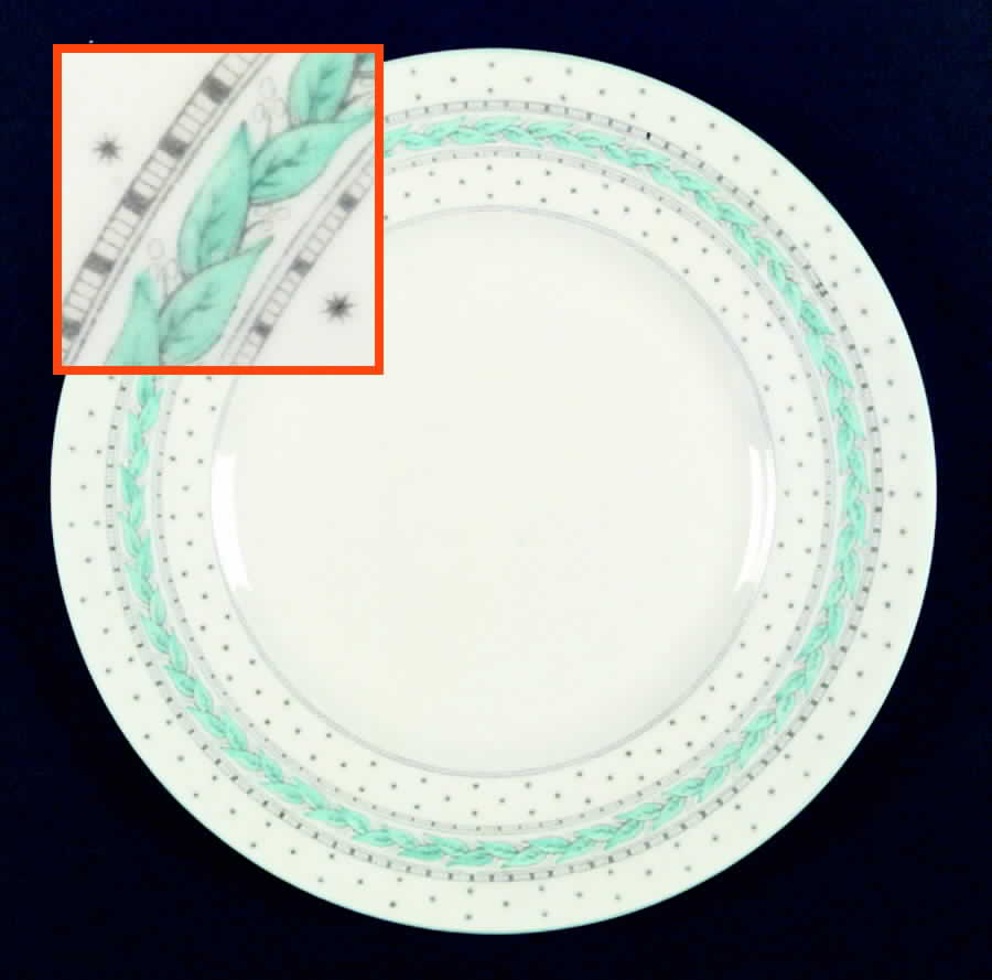 Alpine Blue Turquoise Dinner Plate by Royal Worcester-1