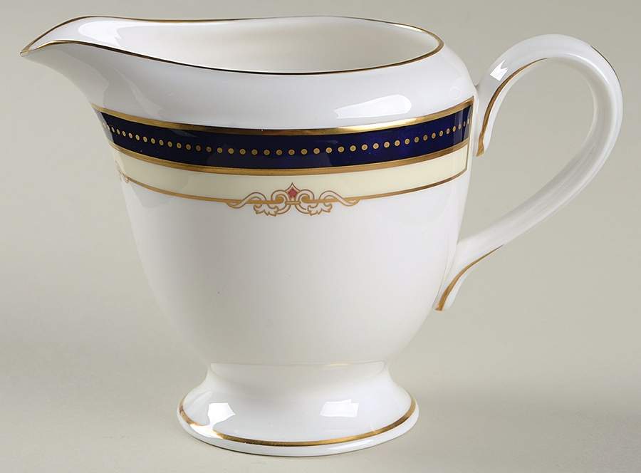Ambassador Blue Creamer by Royal Worcester-1